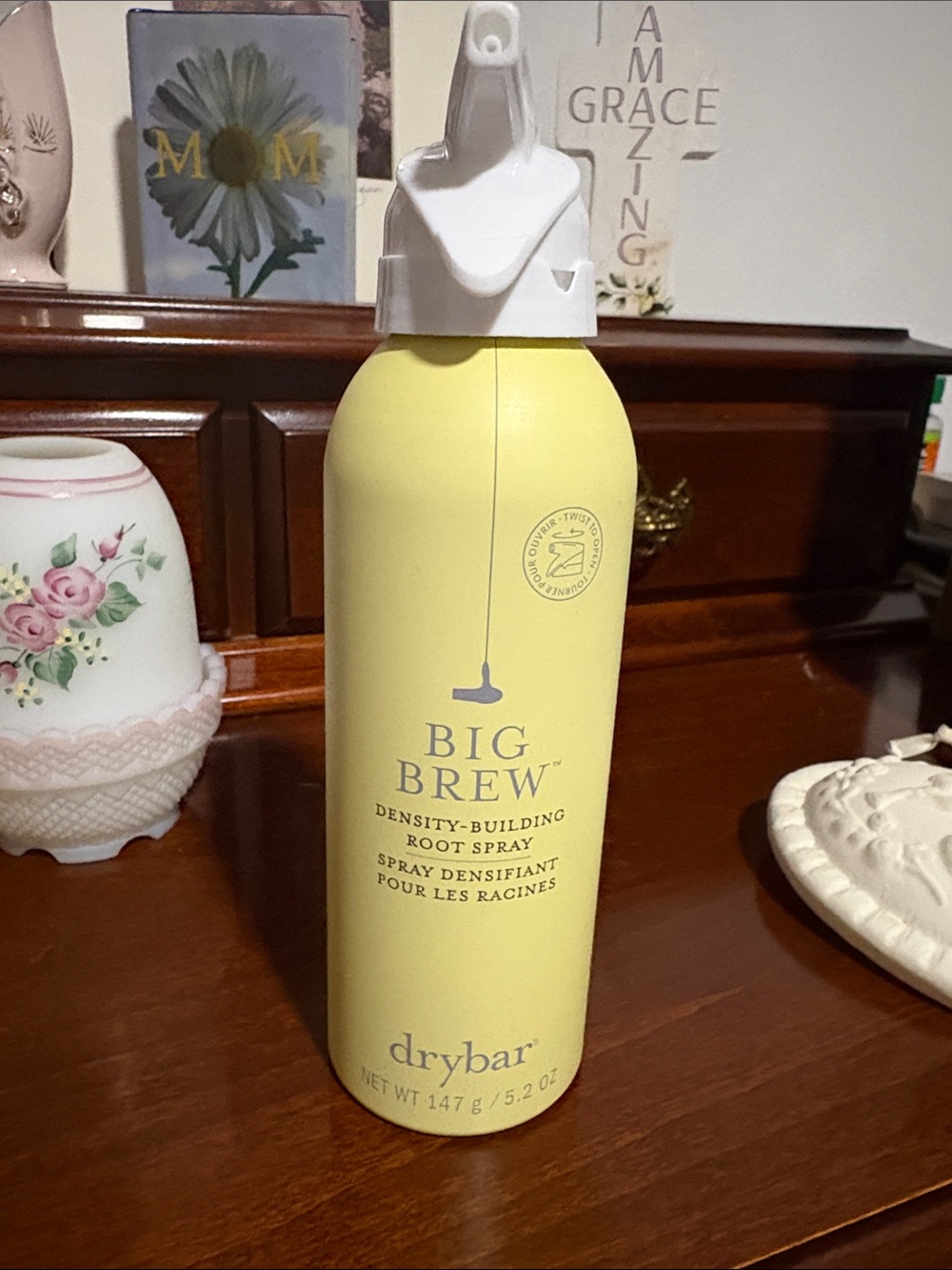 Drybar Big Brew Density-Building Root Spray - Yellow